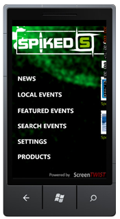 Windows Phone 7 Spiked App