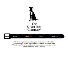 The Smart Dog Company website